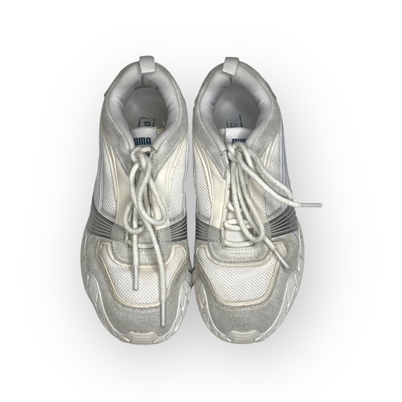 Puma ✵ Kyron Wild Beasts Running Shoes Sneakers ✵ White Glacier Grey ✵ 6.5M ✵ - Picture 9 of 16